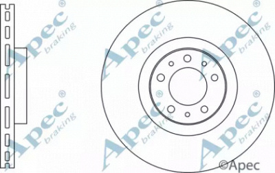 APEC BRAKING dsk3233 -  Тормозной диск
